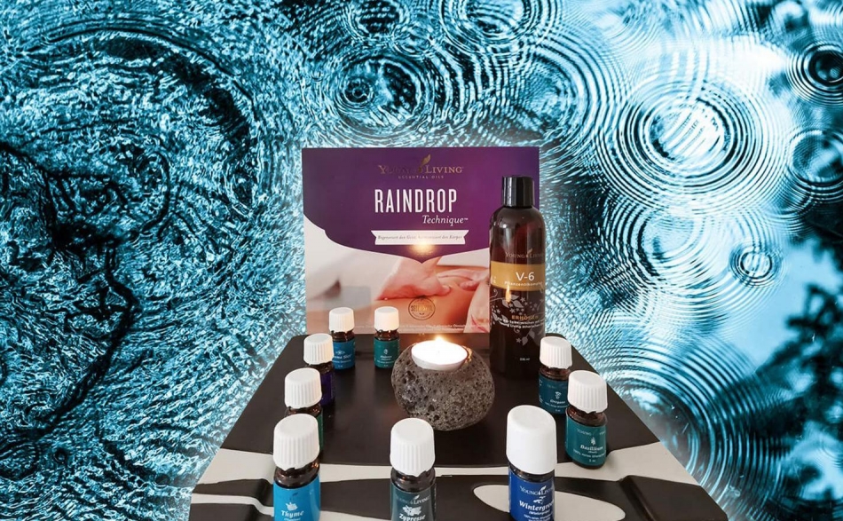 Raindrop Massage bei Sonnenoase Schlacher