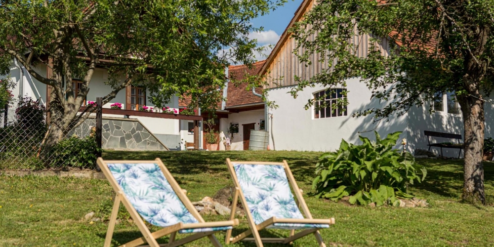 Ruheplätze am Bauernhof der Sonnenoase